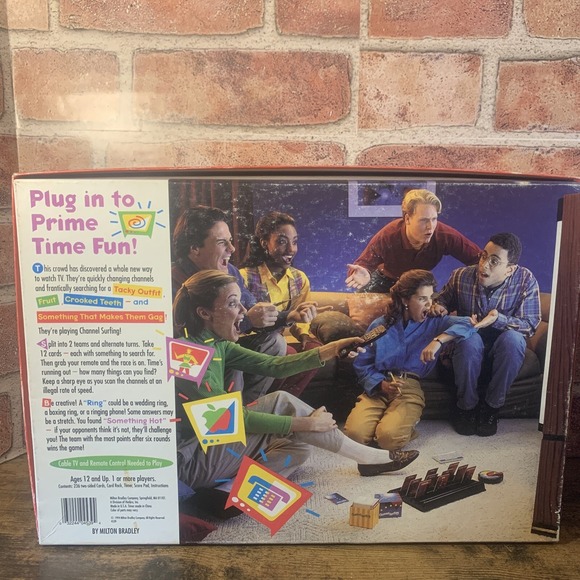 Vintage Board Game Lot OutBurst Travel Edition Channel Surfing Celebrations Game - Picture 4 of 10